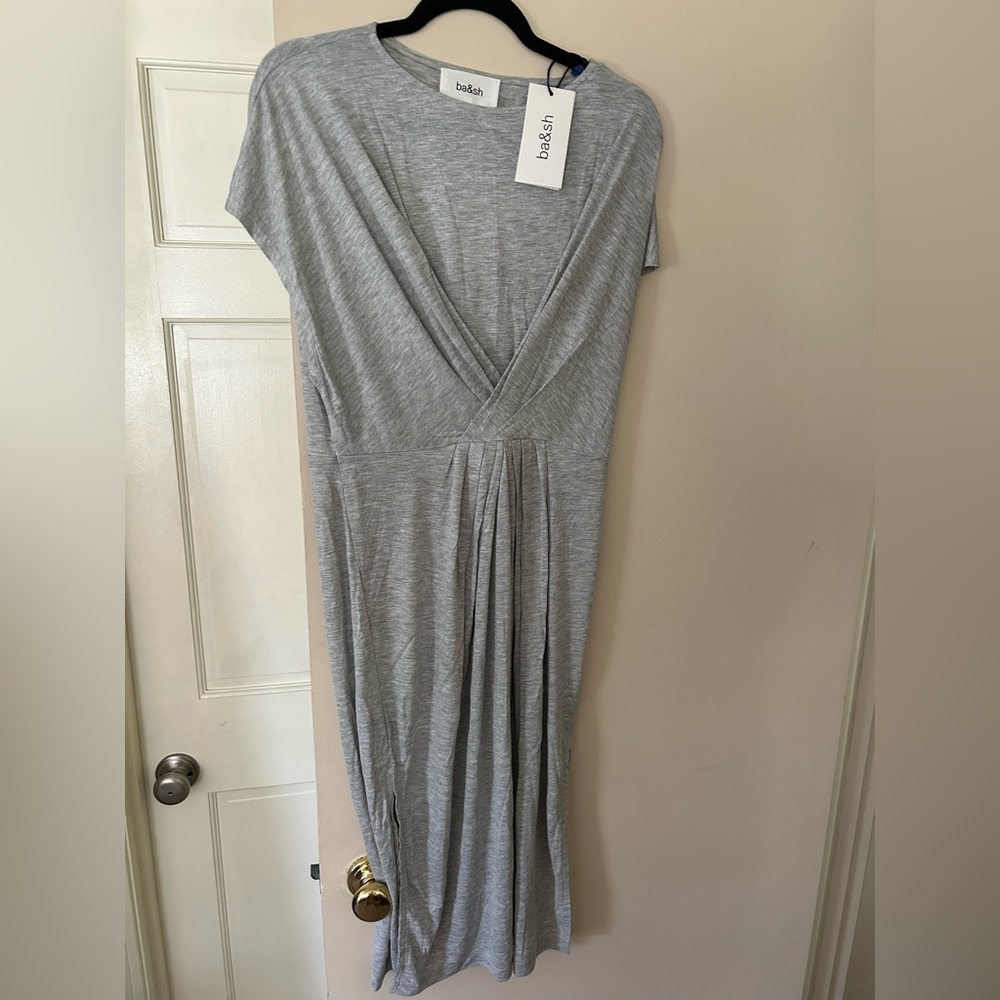 NWT Ba&Sh grey dress, size 3 (L)